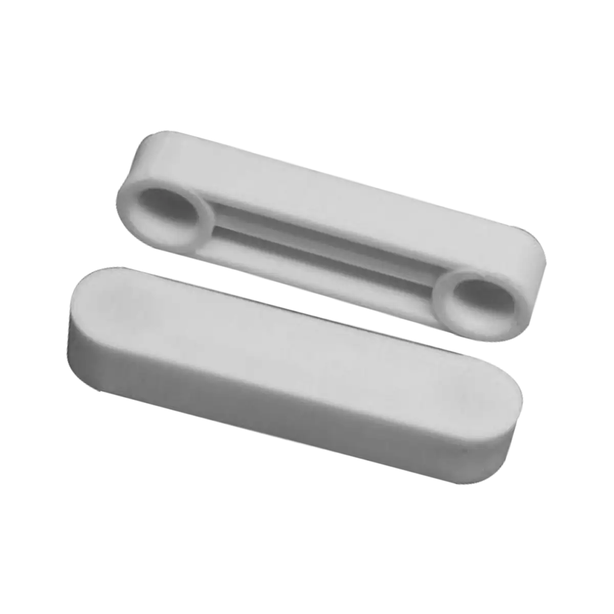 Double End Caps - White, 773967313147, 100 PCs, 5000 PCs