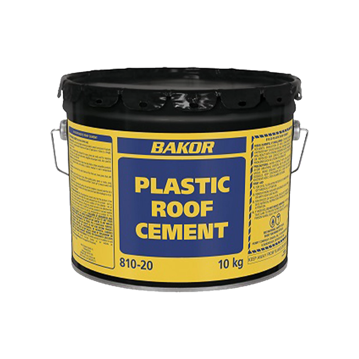 Plastic Roof Cement - 694266011018, 10 KG, -, 48