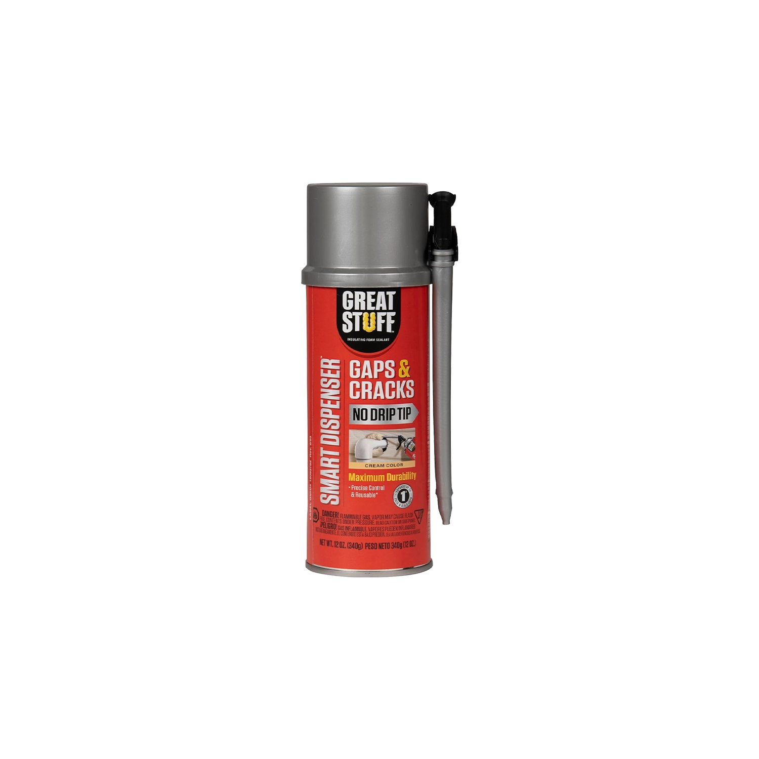 Great Stuff™ Gaps & Cracks - Cream, 041343011988, 12 OZ., 12