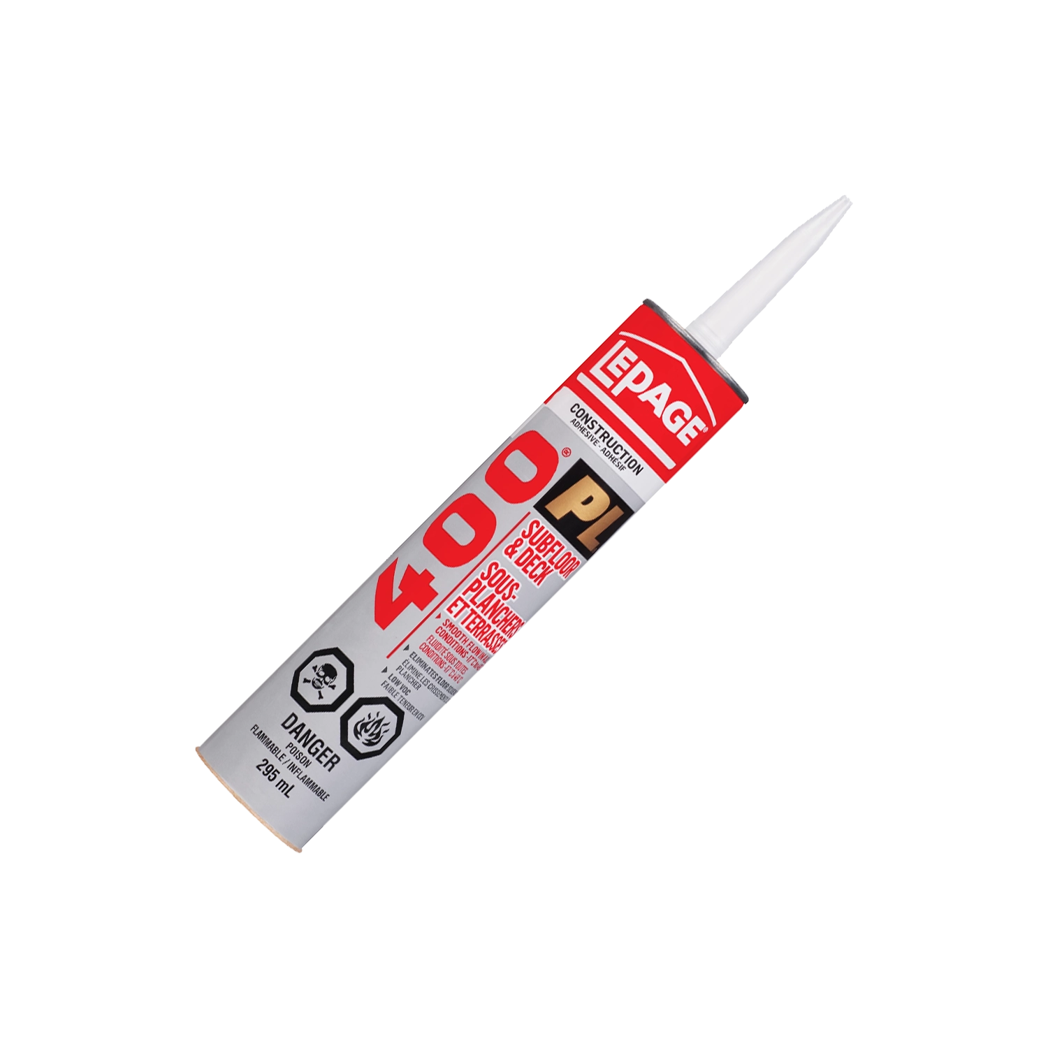 PL400 Subfloor and Deck - Tan, 295 ML, 056643019404, 12, 1680