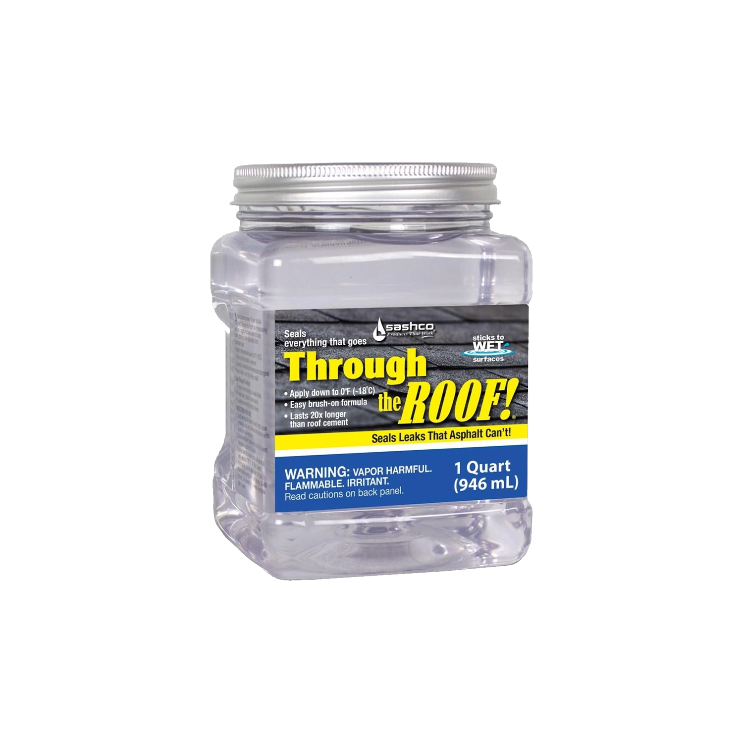 Through the Roof - 031525140132, 6, 946 ML, Clear