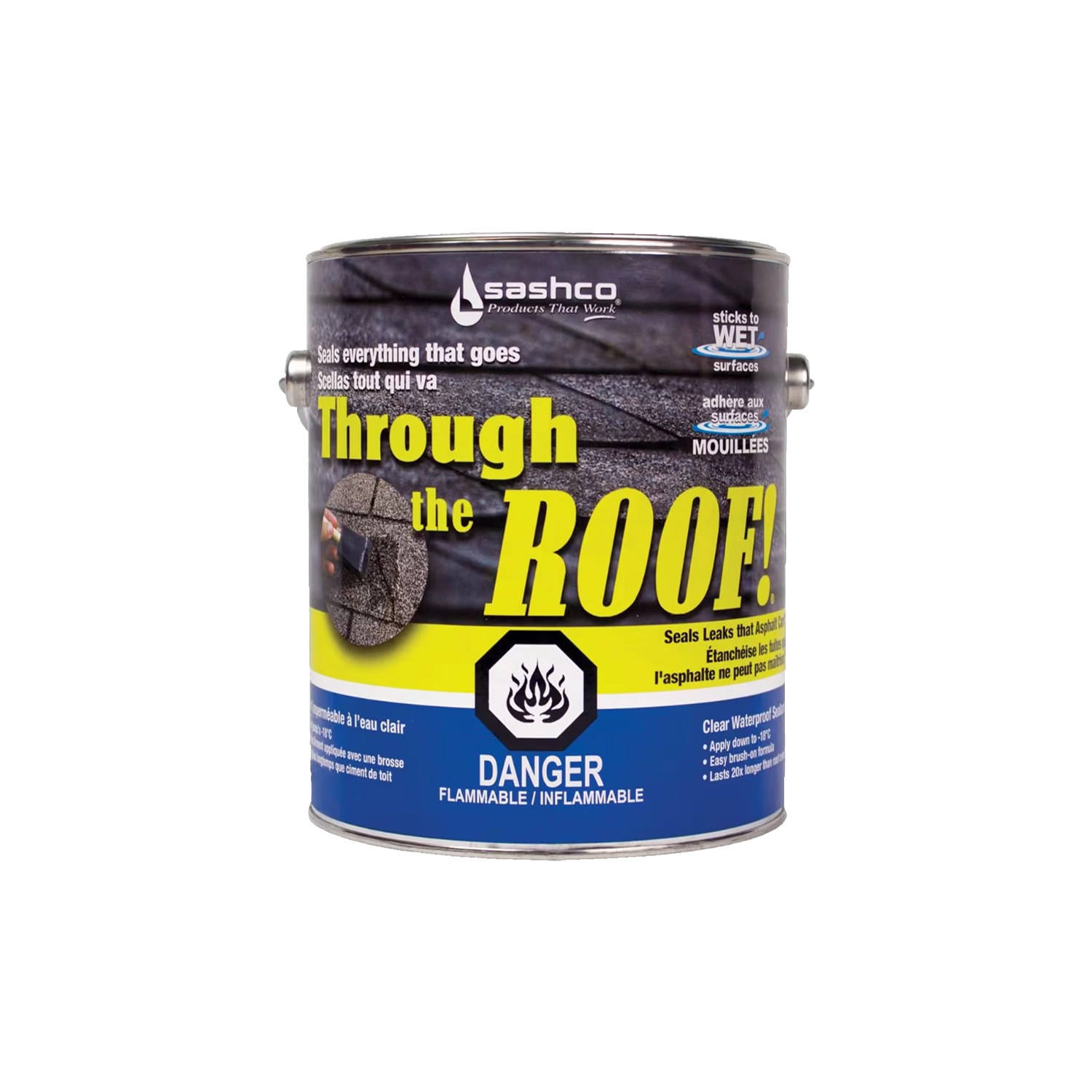 Through the Roof - 031525140149, 2, 3.78 L, Clear